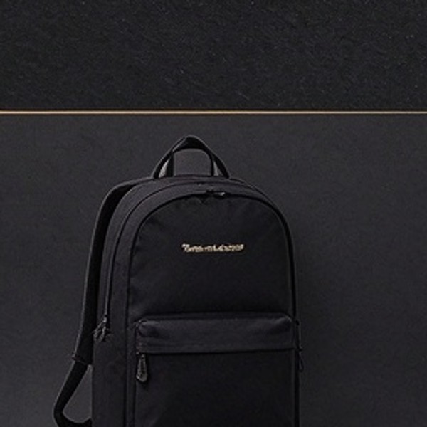 Custom Minimalist Black Laptop Backpack & Bundle